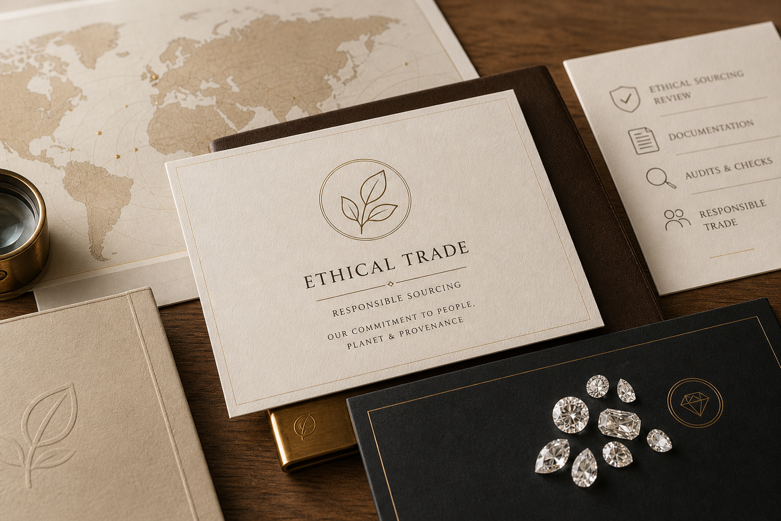 Luxury ethical trade and responsible sourcing scene